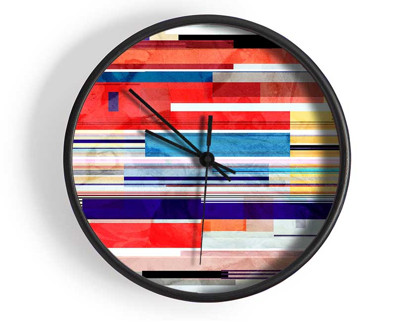 Between The Lines Clock - Wallart-Direct UK