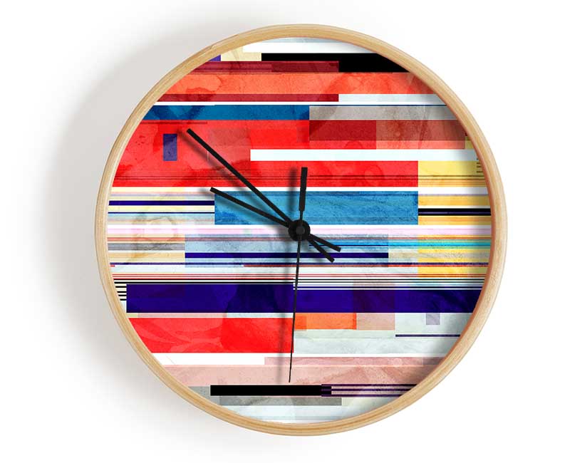 Between The Lines Clock - Wallart-Direct UK