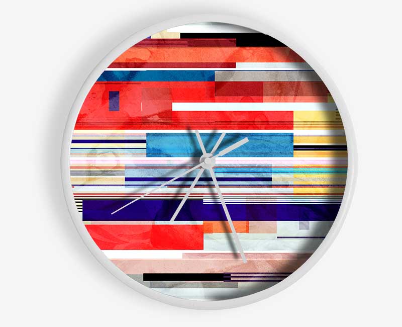 Between The Lines Clock - Wallart-Direct UK