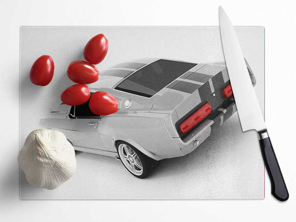 Mustang 7 Glass Chopping Board