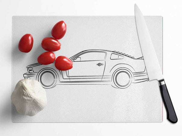 Ford Glass Chopping Board