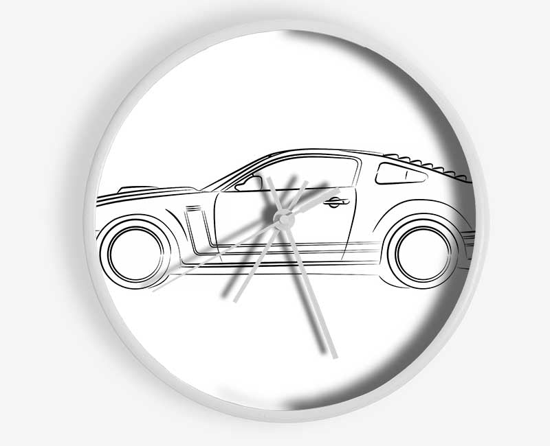 Ford Clock - Wallart-Direct UK