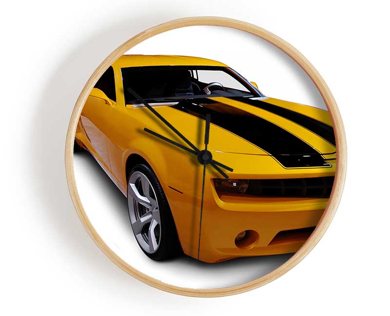 Bumblebee Chevrolet Camaro Clock - Wallart-Direct UK