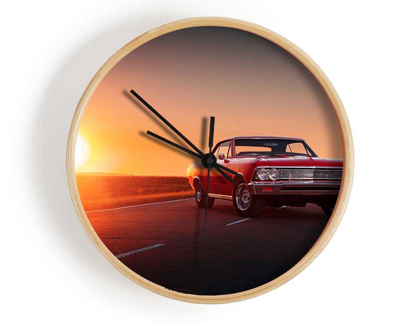 Mustang 12 Clock - Wallart-Direct UK