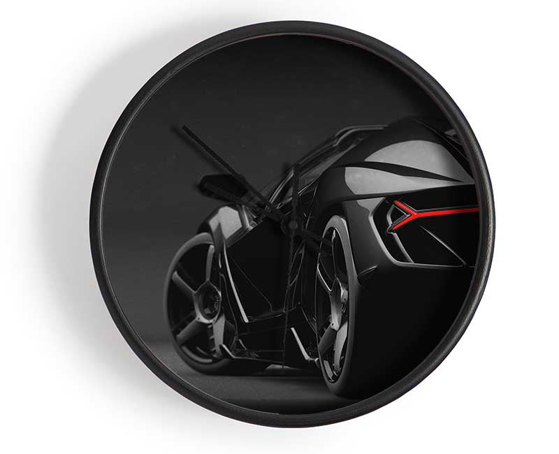 Black Beauty 2 Clock - Wallart-Direct UK