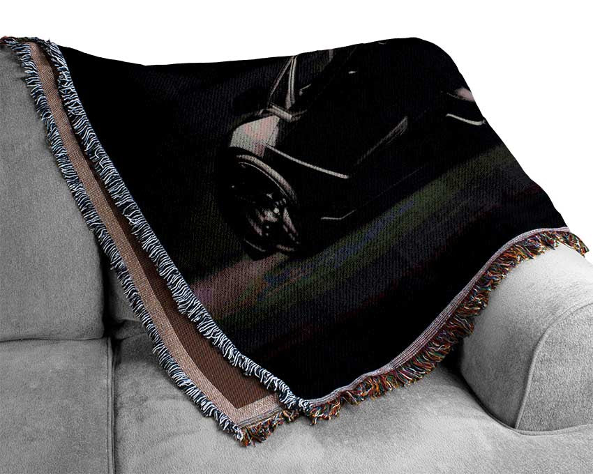 Black Beauty 1 Woven Blanket