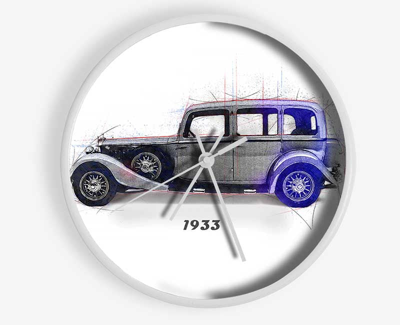 British Classic 9 Clock - Wallart-Direct UK