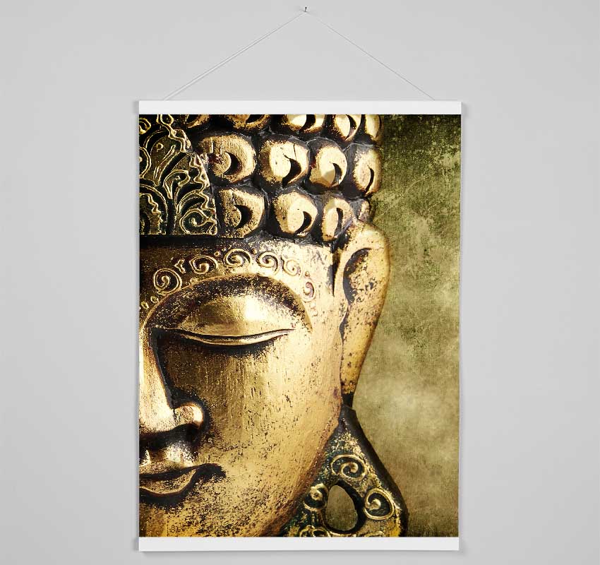 Golden Buddha Hanging Poster - Wallart-Direct UK