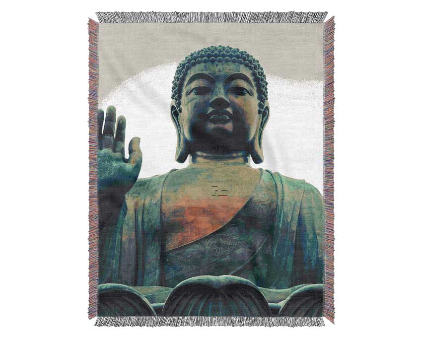 Buddha 32 Woven Blanket