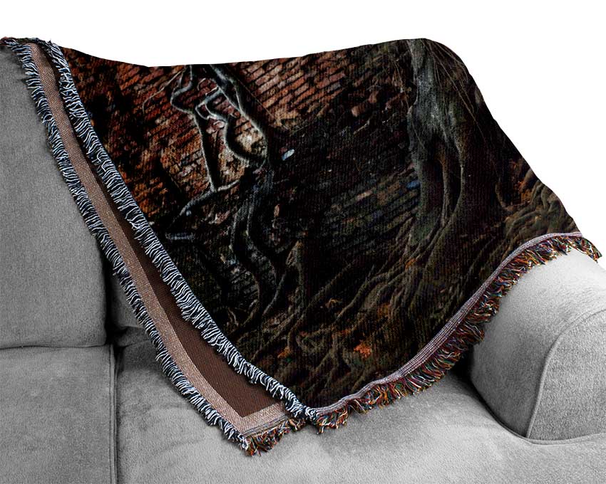 Buddha 33 Woven Blanket