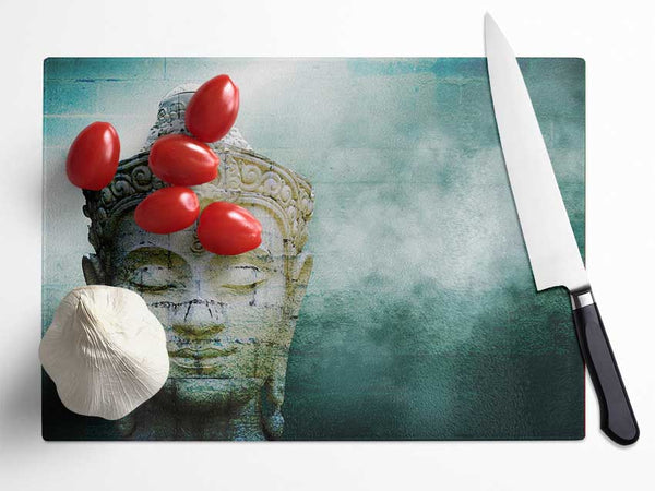 Buddha 34 Glass Chopping Board