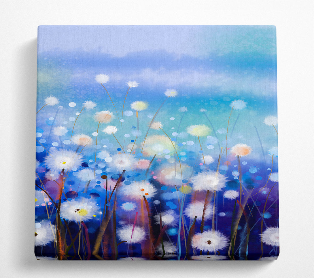 A Square Canvas Print Showing Fairy Wonders Square Wall Art