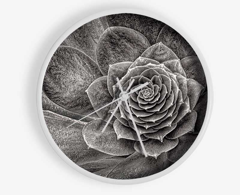 Cabbage Leaves Clock - Wallart-Direct UK