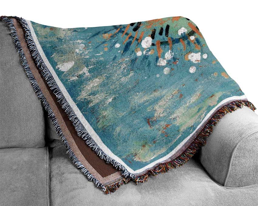 Dandelion Sparkle Woven Blanket