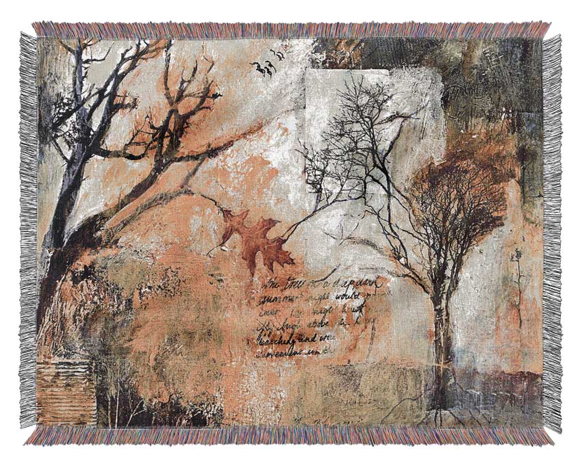 Woodland Montage Woven Blanket