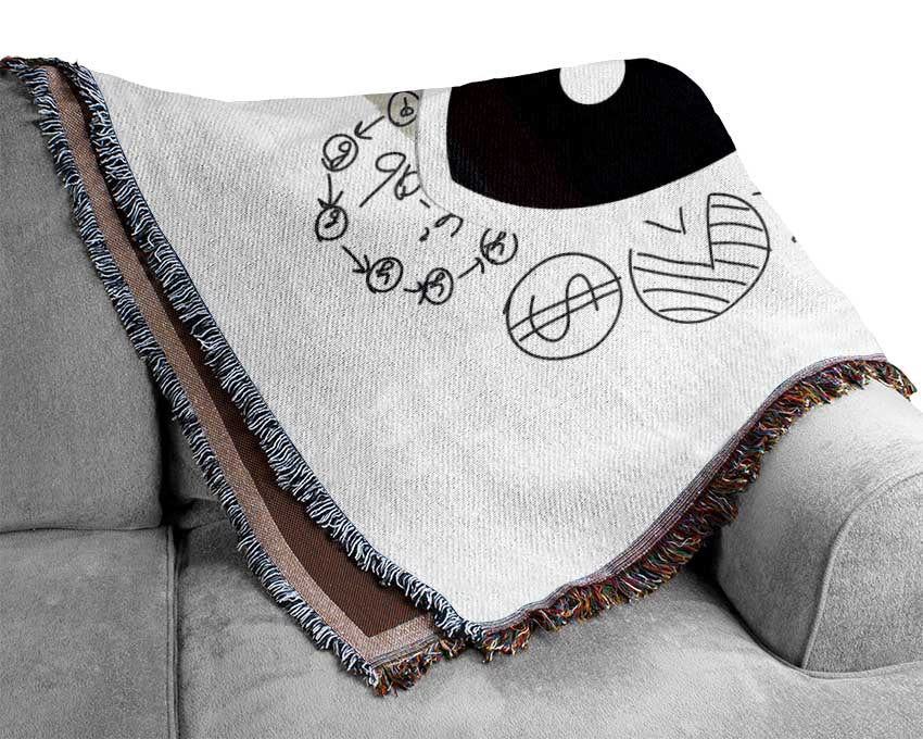 Rocket Launch Woven Blanket