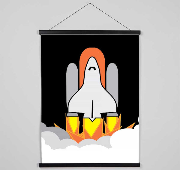 Rocket Blast Hanging Poster - Wallart-Direct UK