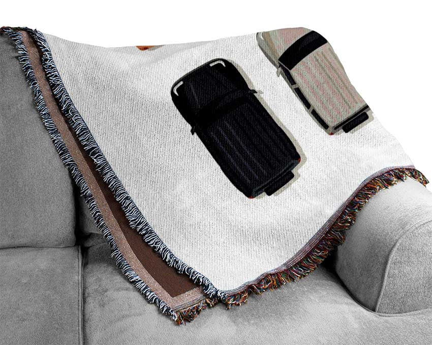 Car Selection Woven Blanket