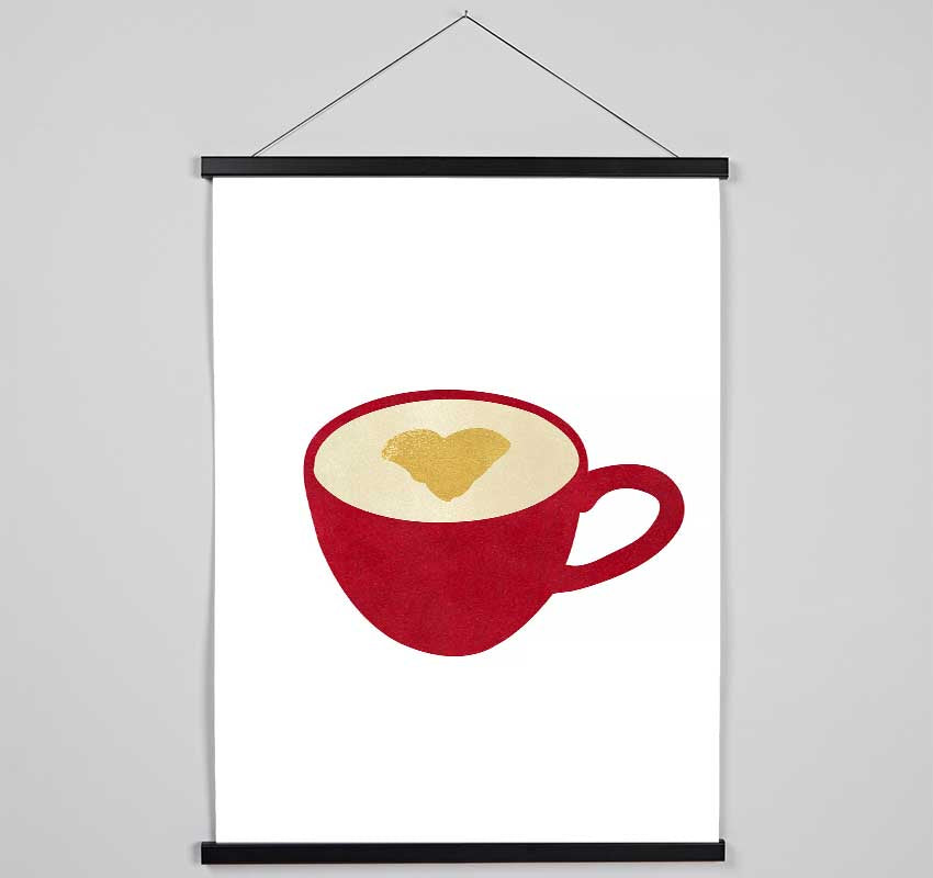 Coffee Love 5 Hanging Poster - Wallart-Direct UK