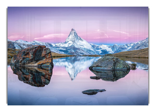 Snow Mountain Reflections