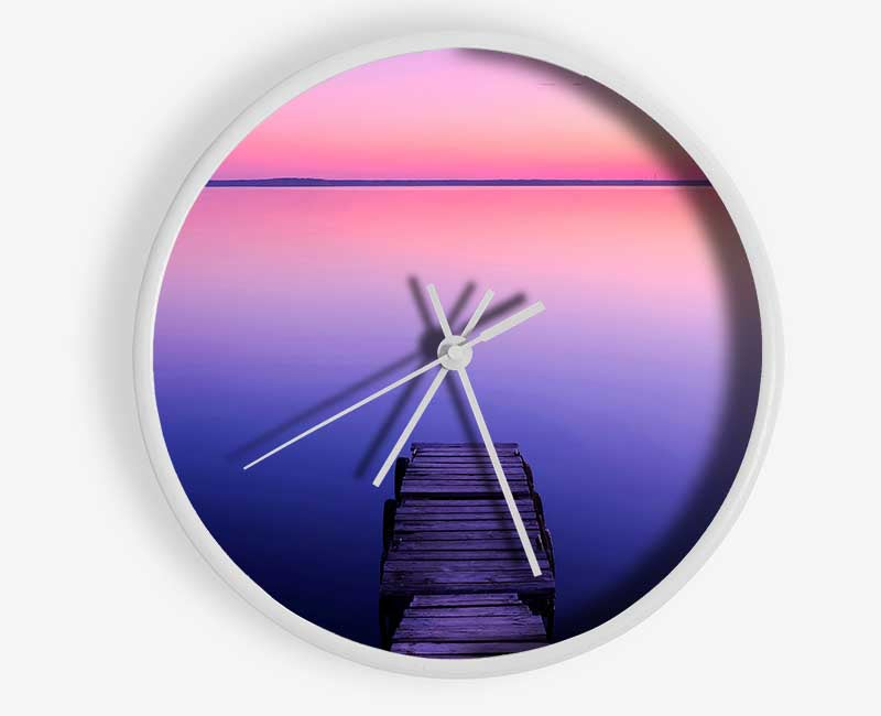 Stillness Of The Waters Clock - Wallart-Direct UK