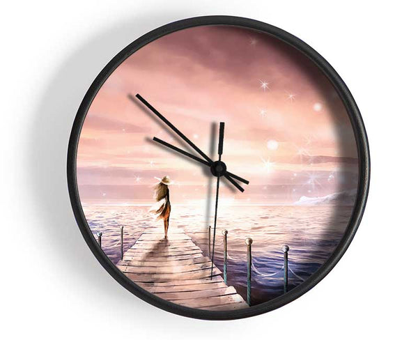 Dream Beauty Clock - Wallart-Direct UK