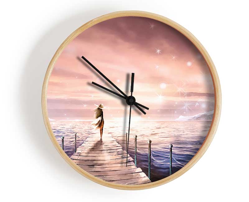 Dream Beauty Clock - Wallart-Direct UK