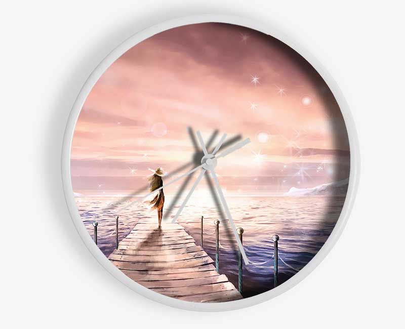 Dream Beauty Clock - Wallart-Direct UK