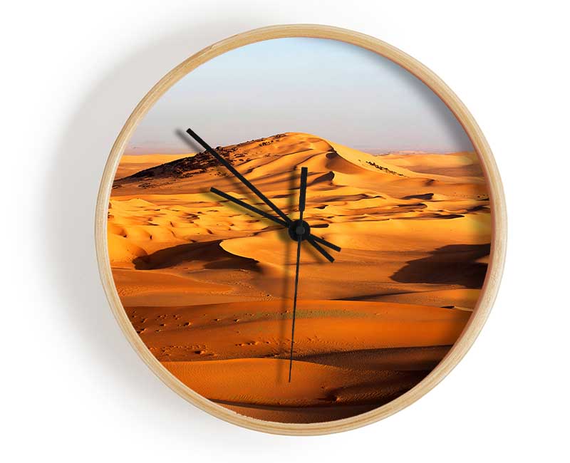 Desert Mound Clock - Wallart-Direct UK