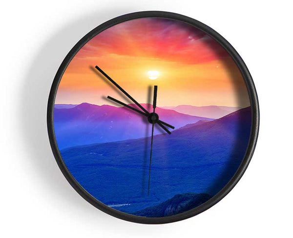 Sun Star Burst Clock - Wallart-Direct UK