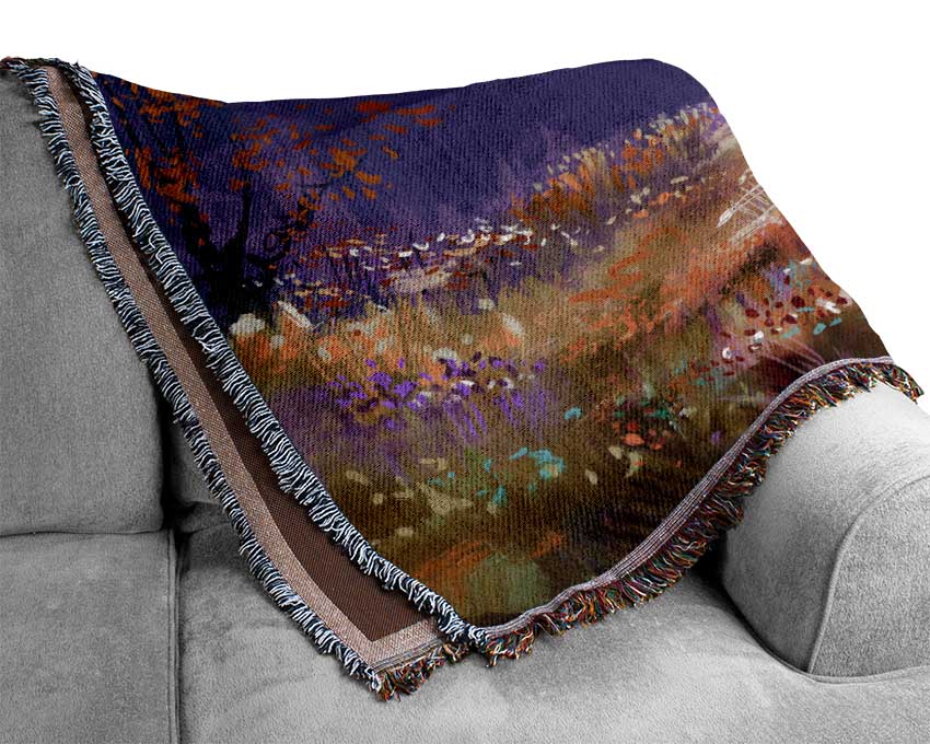 Perfect Wild Flower Dream Woven Blanket