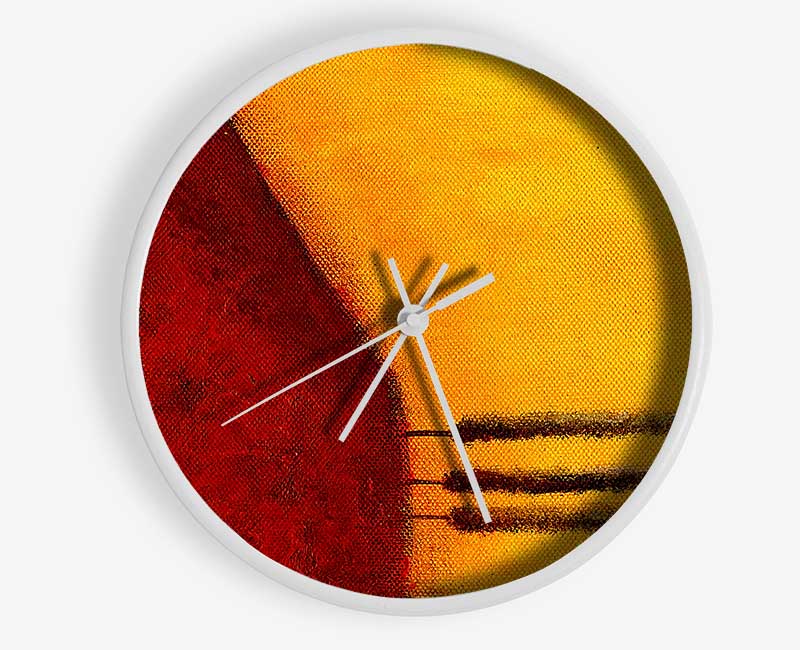 Carrot Tree Sun Clock - Wallart-Direct UK