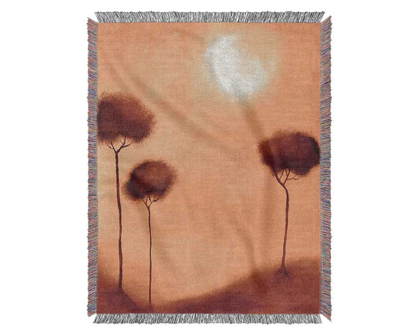 Cotton Tree Sun Woven Blanket