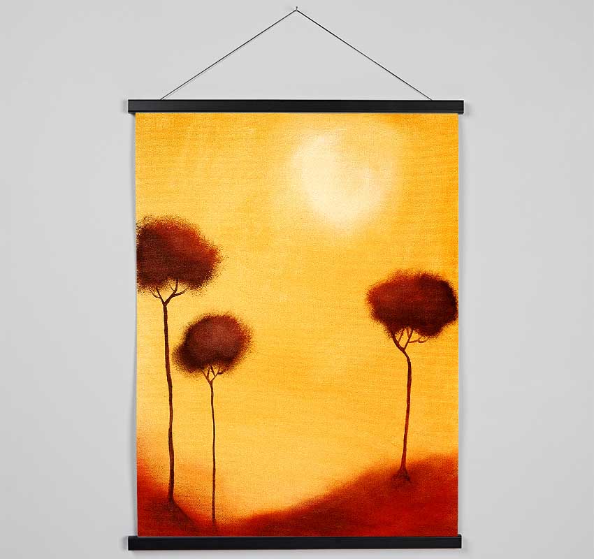 Cotton Tree Sun Hanging Poster - Wallart-Direct UK