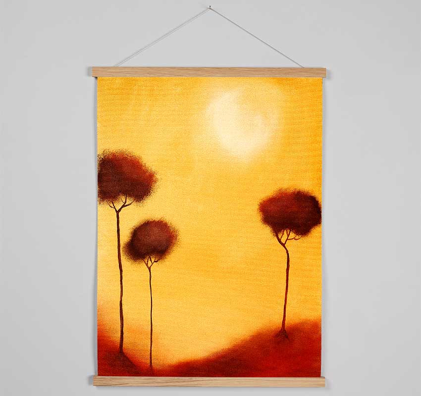 Cotton Tree Sun Hanging Poster - Wallart-Direct UK