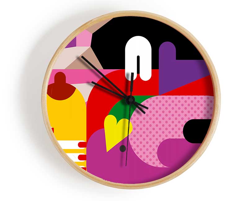 His And Hers Love Clock - Wallart-Direct UK