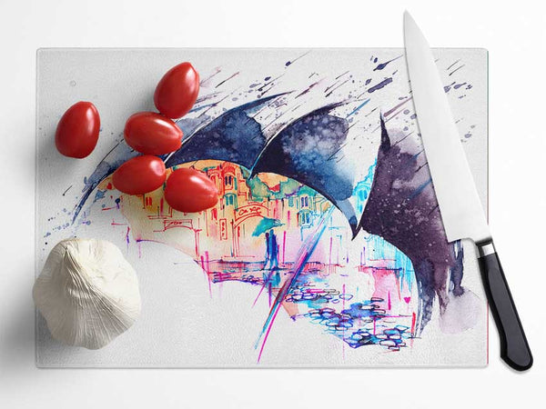 City Life Glass Chopping Board