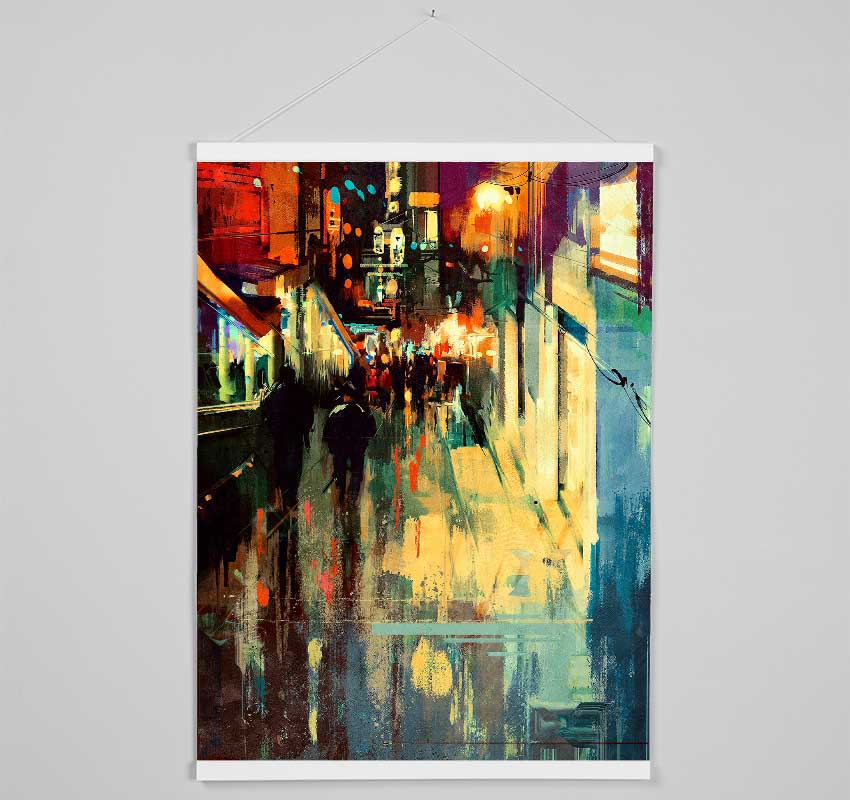 City Nights Hanging Poster - Wallart-Direct UK