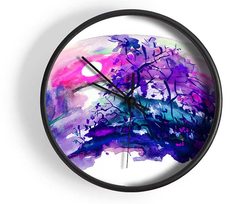 Tree Melt Clock - Wallart-Direct UK