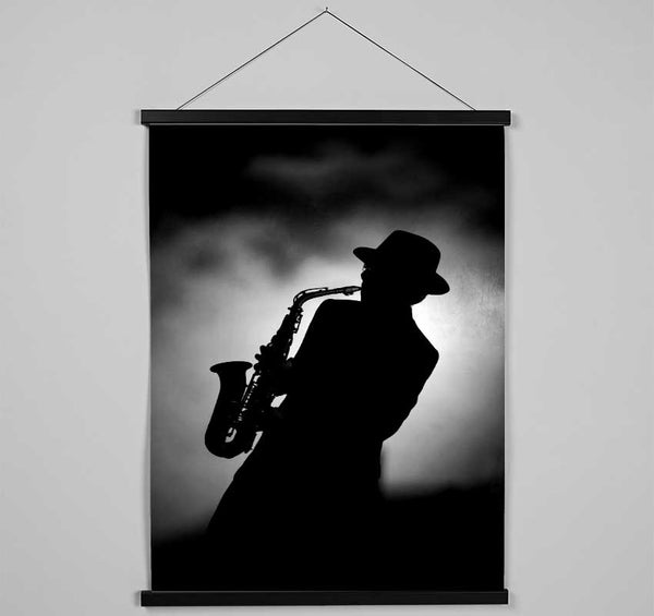 Jazz Player 1 Hanging Poster - Wallart-Direct UK