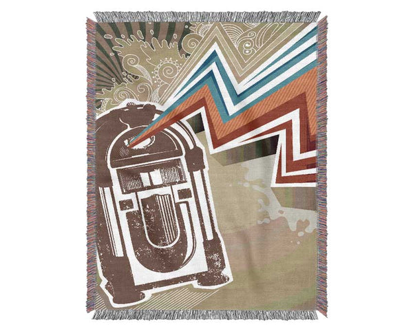 Jukebox Tunes Woven Blanket