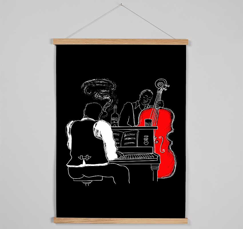 Playing The Blues 2 Hanging Poster - Wallart-Direct UK