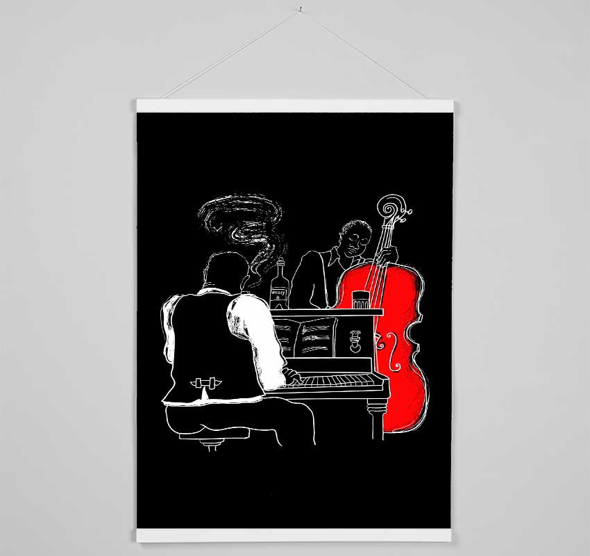 Playing The Blues 2 Hanging Poster - Wallart-Direct UK