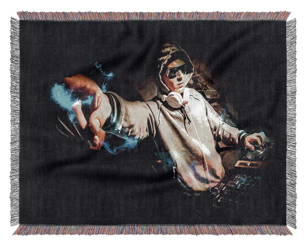 Electric DJ Woven Blanket