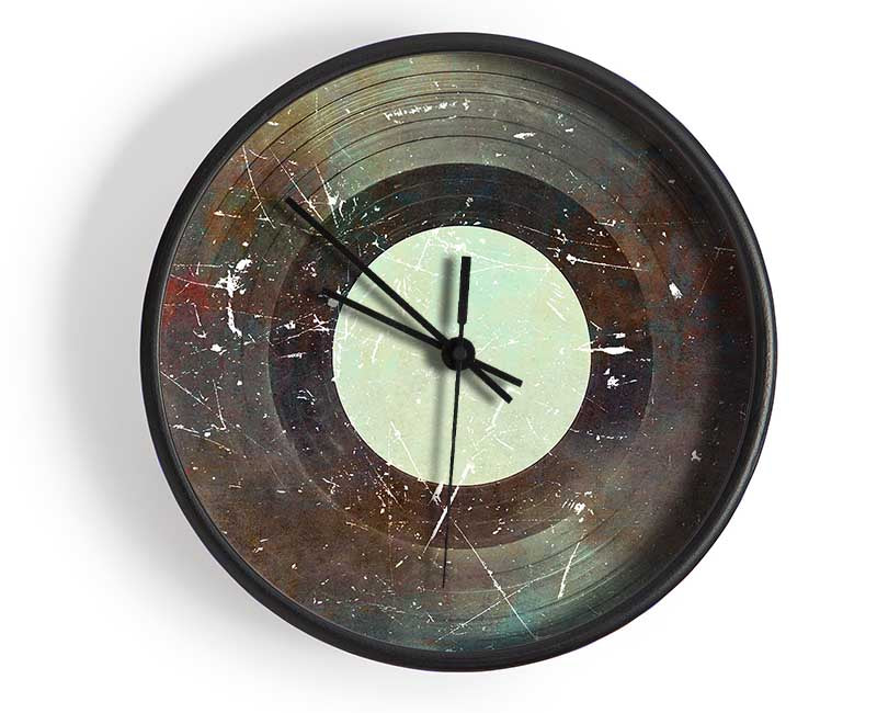 Retro Album Scratch Clock - Wallart-Direct UK