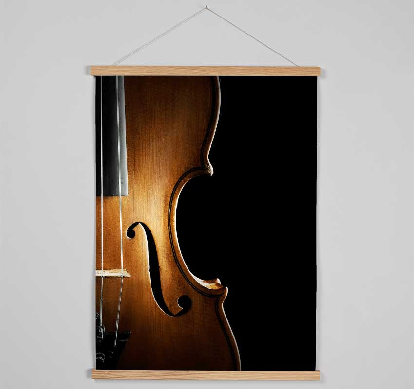 Double Bass Beauty Hanging Poster - Wallart-Direct UK