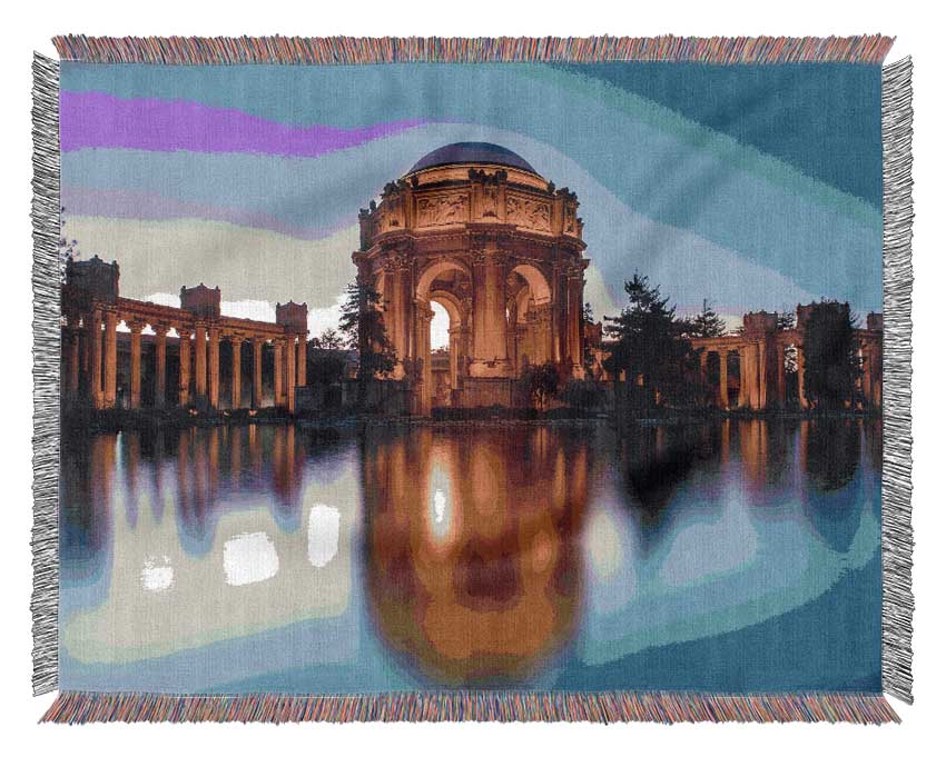 Palace Of Fine Arts Woven Blanket