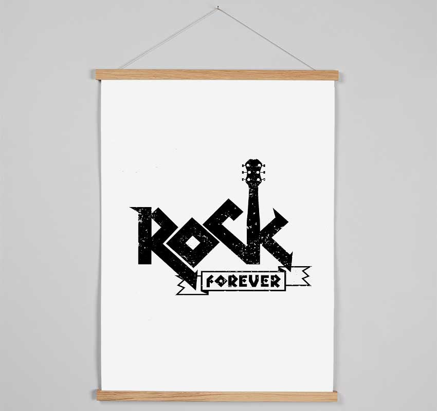 Rock Forever Hanging Poster - Wallart-Direct UK