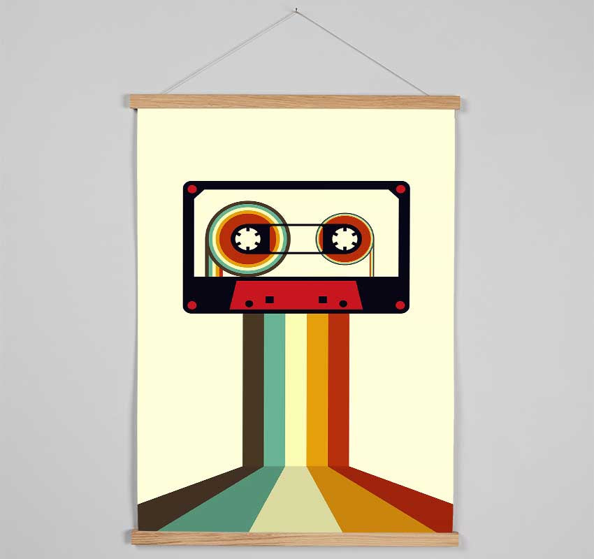 Retro Tape 1 Hanging Poster - Wallart-Direct UK