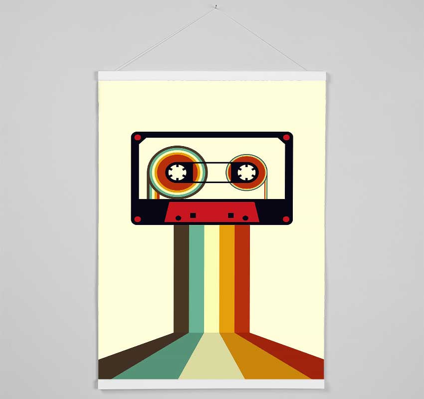 Retro Tape 1 Hanging Poster - Wallart-Direct UK